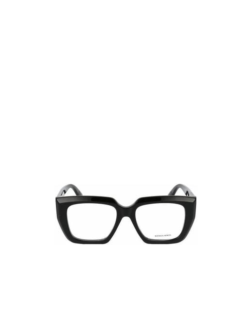 Bottega Veneta White Eyewear Square Frame Glasses