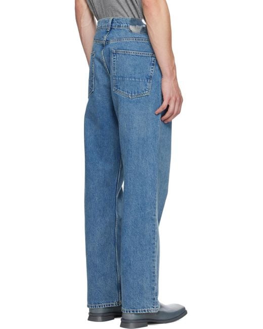 Our Legacy Blue Multi-Pocket Jeans for men