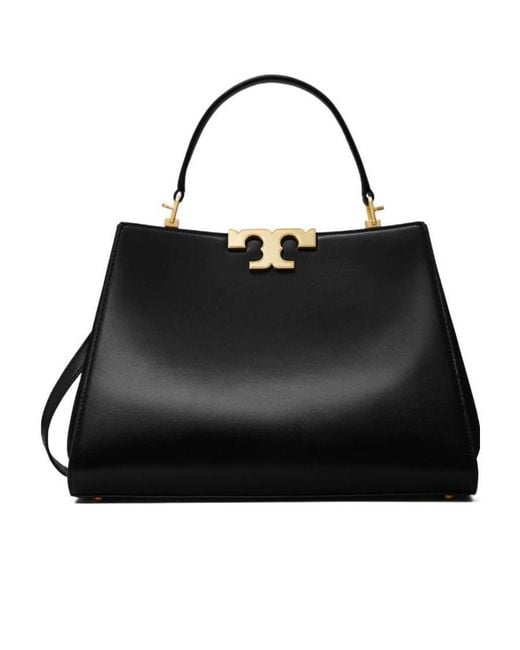 Tory Burch Black Eleanor Satchel Bag