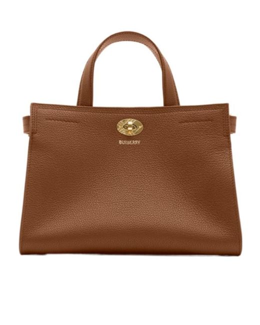 【関税＆送料込み】Burberry 'Cotswolds' Mini Shopping Bag Burberry 'cotswolds' Mini Shopping Bag | italist