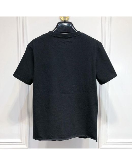 Saint Laurent Black Call Me After Midnight T-Shirt