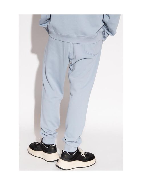 Nanushka Blue Shay Organic Cotton Track Pants for men