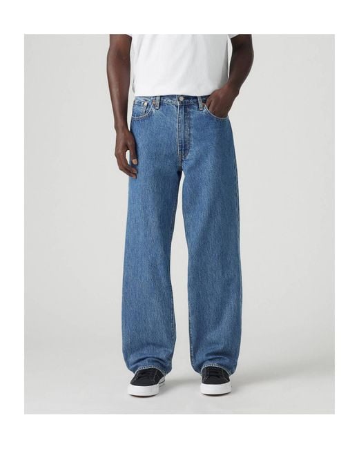 Levi's Blue 578 Relaxed Baggy Jeans for men