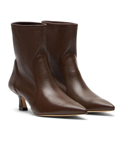 Stuart Weitzman Brown Vinnie Bootie 50