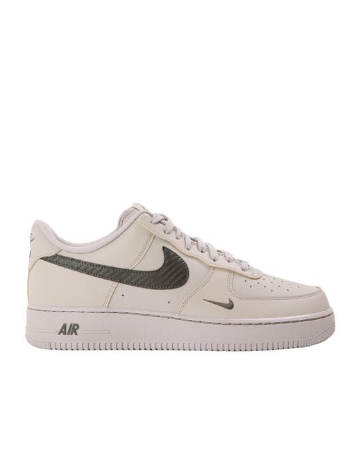Nike Gray Air Force 1 07 Shoes for men