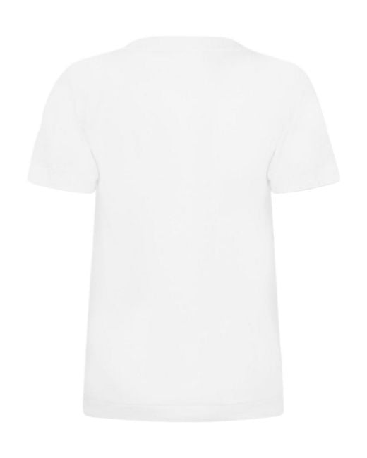 COMME DES GARÇONS PLAY White Comme Des Gar?Ons Play Regular Fit T-Shirt