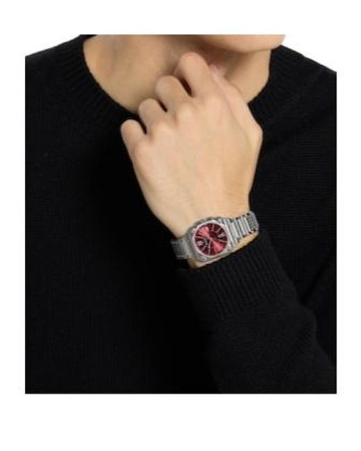 Gucci Red G-Flat Watch, 30Mm