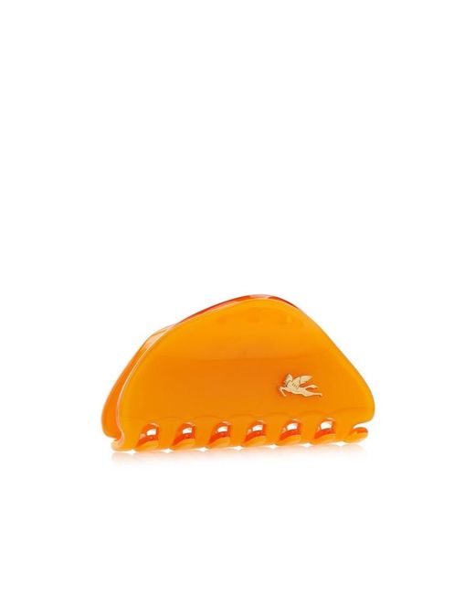 Etro Orange Logo Hairpin