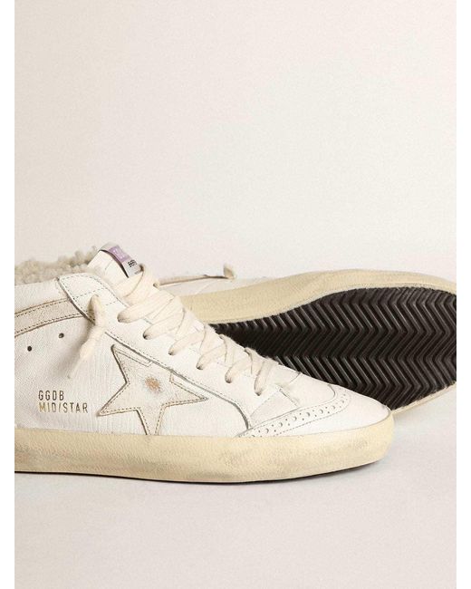 Golden Goose Deluxe Brand Natural Mid Star