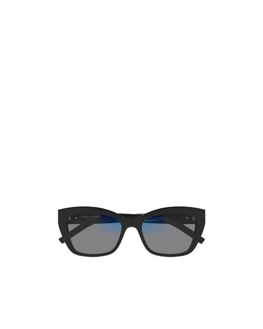 Saint Laurent White Logo Flat Mirror