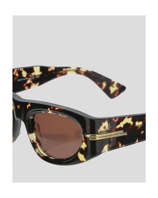 Bottega Veneta Multicolor Eyewear Rectangular Frame Sunglasses