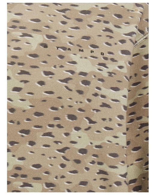 Stampd Gray Camo Hooded Sweater for men
