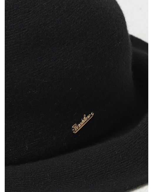 Borsalino Black Logo-Plaque Trillbie