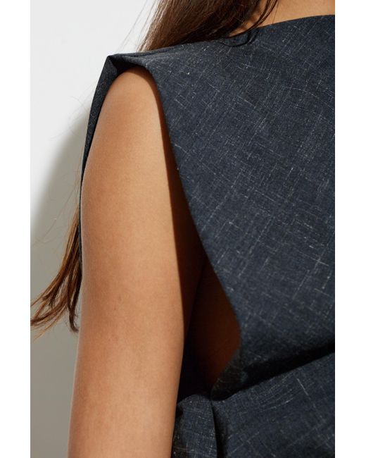 Christopher Esber Blue Banyan Blouse