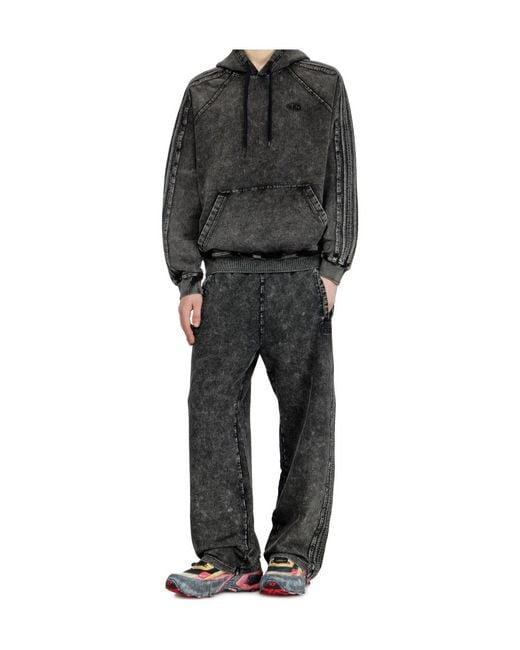DIESEL Gray P-Alt Track Pants for men