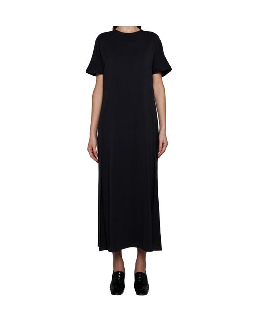 Studio Nicholson Black Kaplan Long-Length Dress