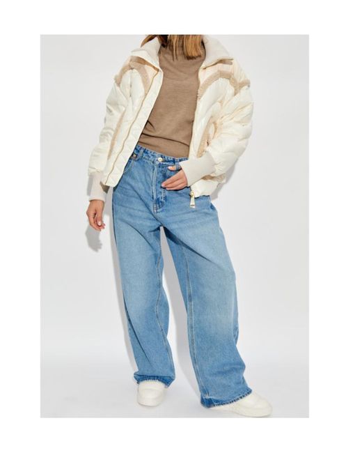 Khrisjoy Natural Corazon Shearling Jacket