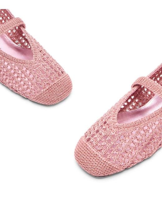 Stuart Weitzman Pink Leora Mary Jane