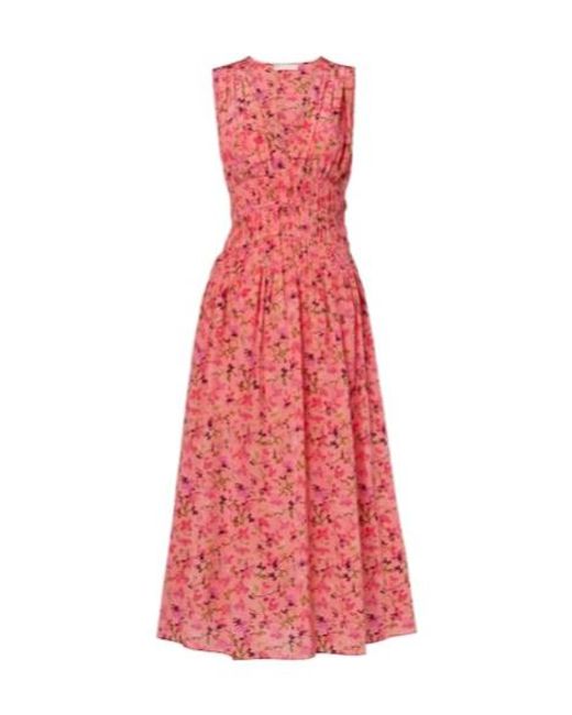 Ulla Johnson Red Floral Dress