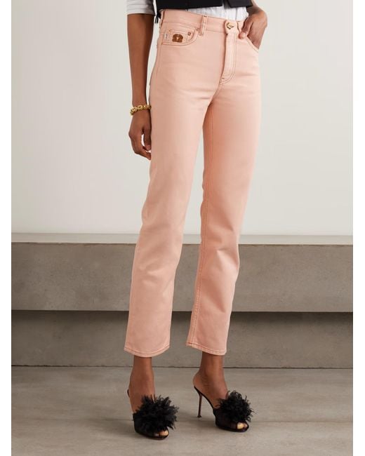 Blazé Milano Pink Clapotis Paso Straight Leg Jeans