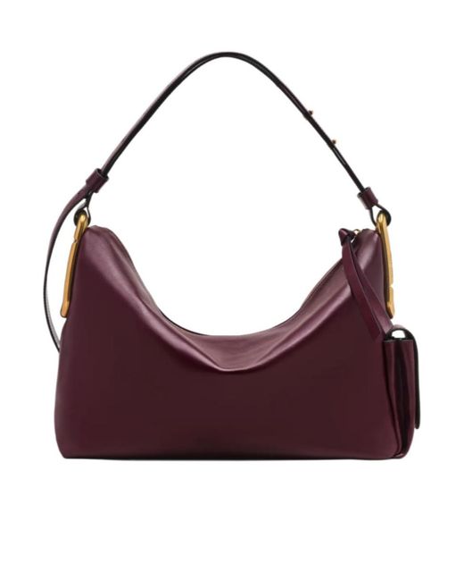 Marc Jacobs Purple Scene Large Shoulder Bag