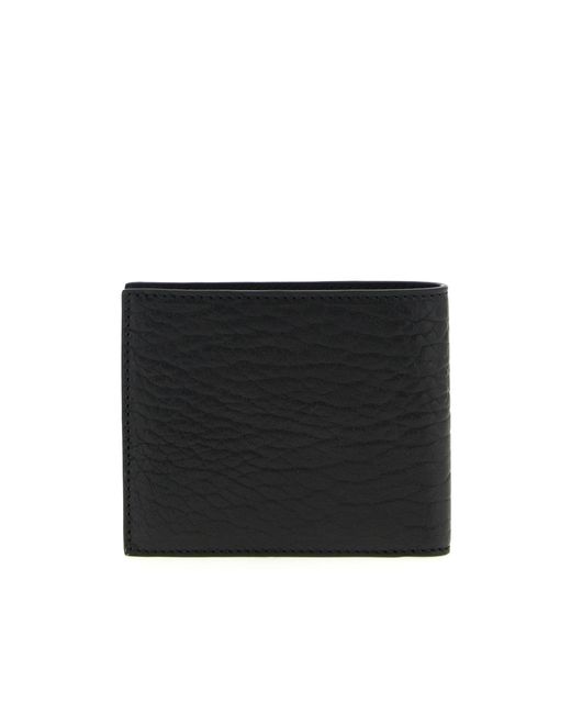 Ferragamo Black Gancini Logo Wallet for men