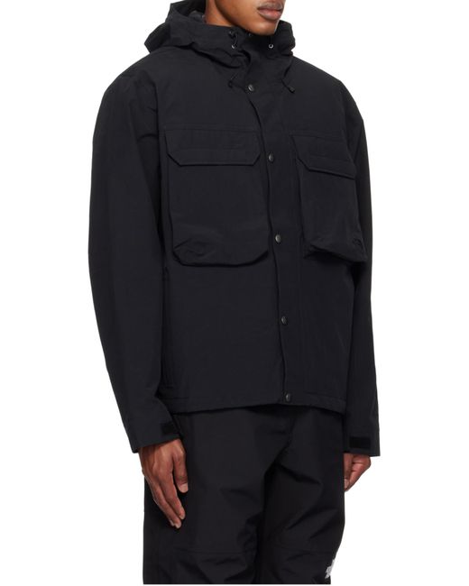 The North Face Black M66 Working Raincoat for men