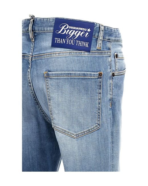DSquared² Blue Cool Guy Skinny Jeans for men