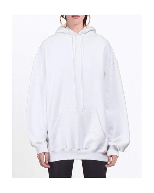 Balenciaga White Cocoon Hoodie