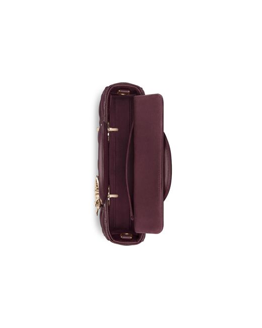 Dior Purple Sac Lady D-Joy Small
