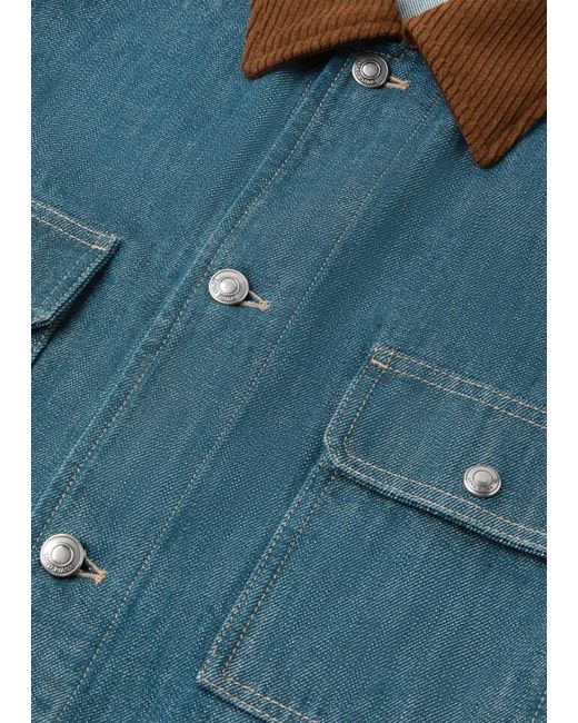 Loro Piana Blue Cobh Jacket for men