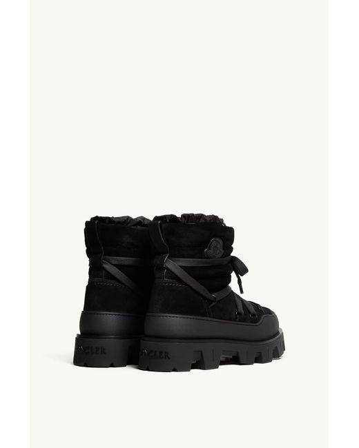 Moncler Black Peak Après Ankle Boots for men