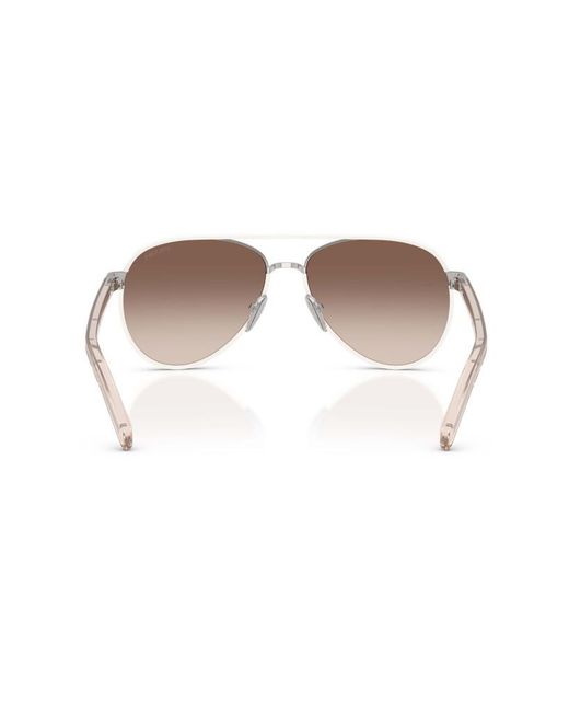 Prada Brown Full Frame Sunglasses