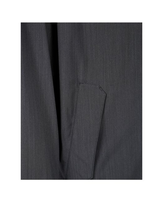 Herno Gray Lightweight Bomber Jacket for men