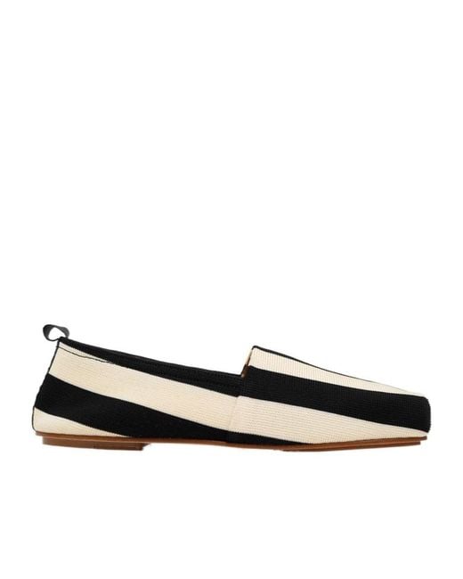 Jacquemus Black The Carré Striped Espadrilles
