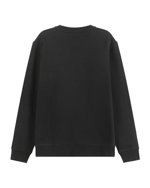 Boss Black Cotton Sweater for men