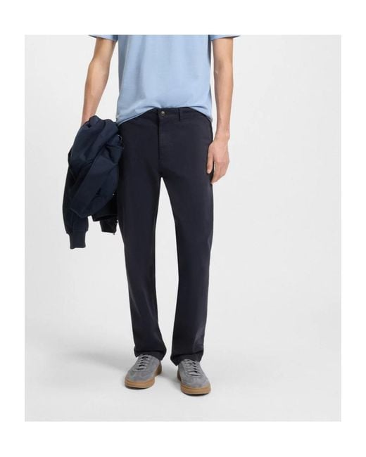 Boss Blue Boss Stretch Regular-Fit Chinos for men