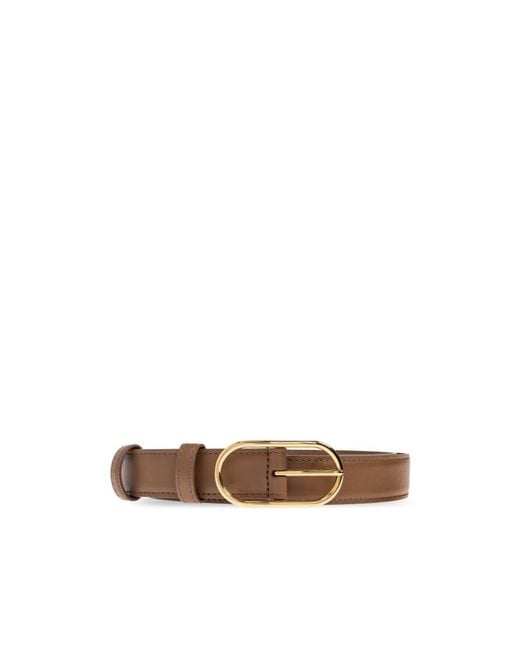 Dolce & Gabbana White Logoed Belt