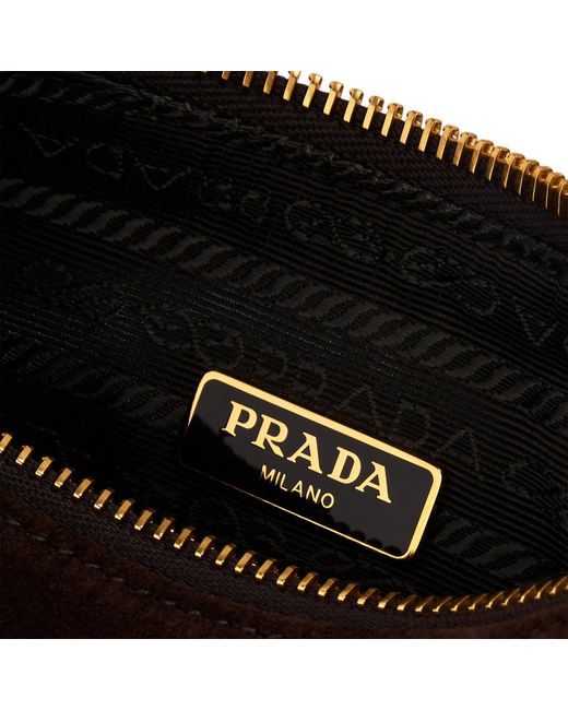 Prada Black Solid Color Shoulder Bag