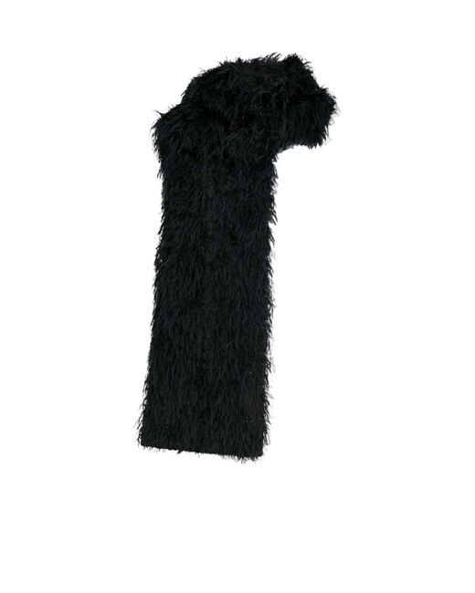 Dries Van Noten Black Rectangular Scarf