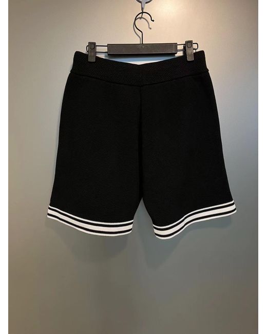 DSquared² Black Drawstring Shorts for men