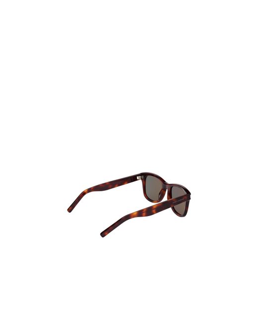 Saint Laurent White Eyewear Sl 51 Rectangular Sunglasses for men