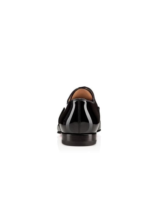 Christian Louboutin Black Greggo Lace-Up Oxford Shoes for men