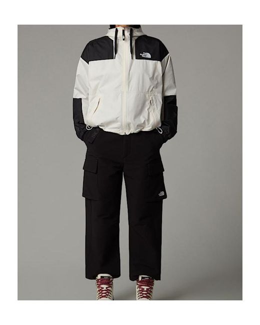 The North Face Black Contrast Panelled Hooded Jacket