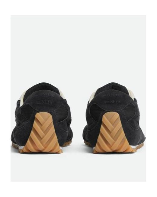 Bottega Veneta Black Orbit Flash Sneakers for men