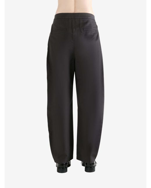 Amomento Gray Curved Long Pants