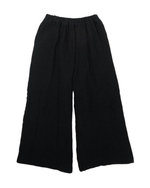 Comme des Garçons Black Elastic Waist Casual Pants