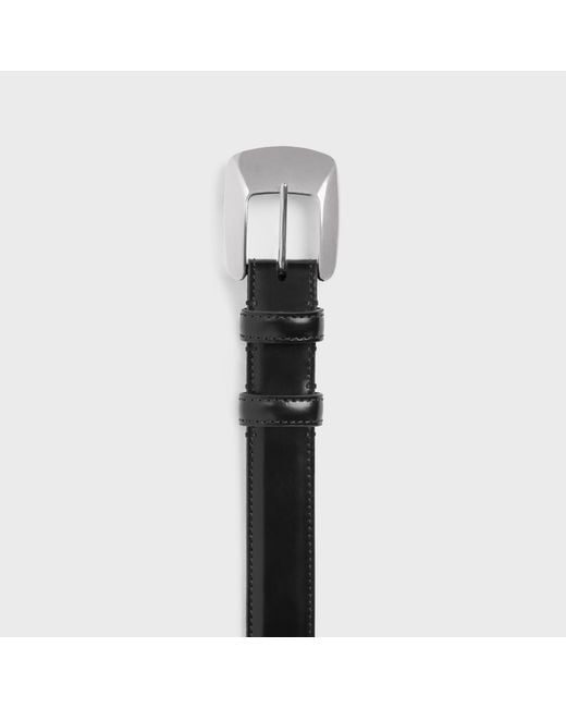 Céline White Bc-14 25Mm Belt for men