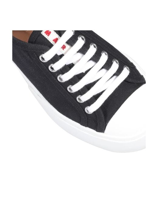 Marni Black Pablo Low-Top Sneakers