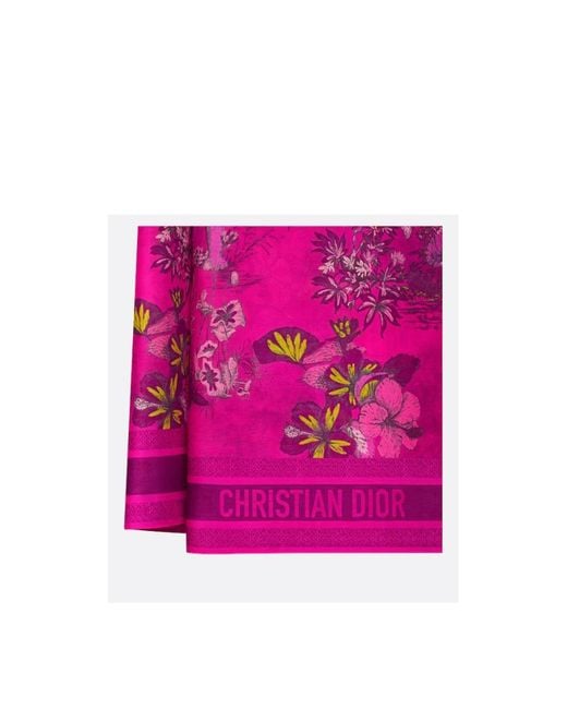 Dior Pink Toiledejouyvoyage Sarong